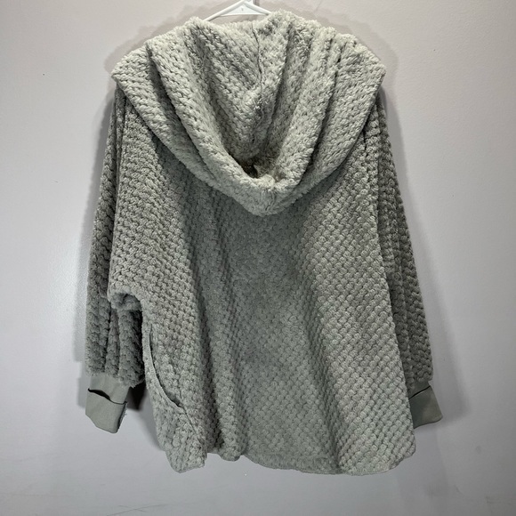 NEW Royal Standard Women’s Grey Everest Open Front Hooded Cardigan Sweater - Picture 12 of 15